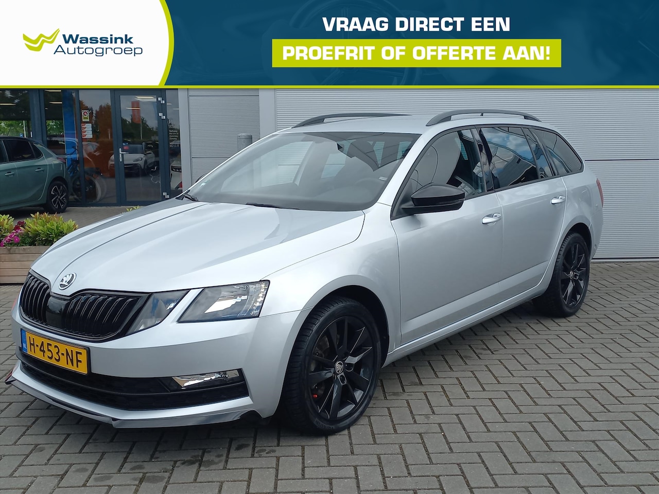 Skoda Octavia Combi - 1.5 TSI 150pk DSG-Automaat | Climate control | Navigatie | Trekhaak (1500kg) | 17" Lm-velg - AutoWereld.nl