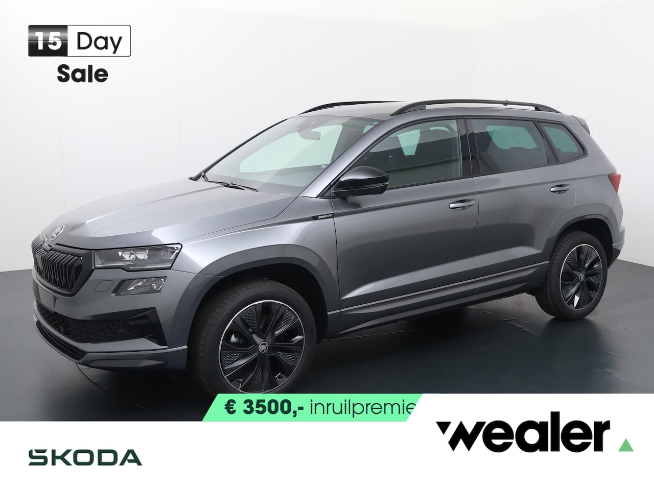 Skoda Karoq - Sportline Business 1.5 TSI 150 PK 7versn. DSG | Automaat | Navigatie | Adaptieve Cruise Co - AutoWereld.nl