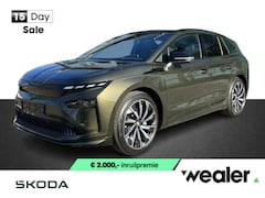 Skoda Enyaq iV - 60 Sportline 204 PK | 21" lichtmetalen velgen | Trekhaak | Head-Up Display | Light band |