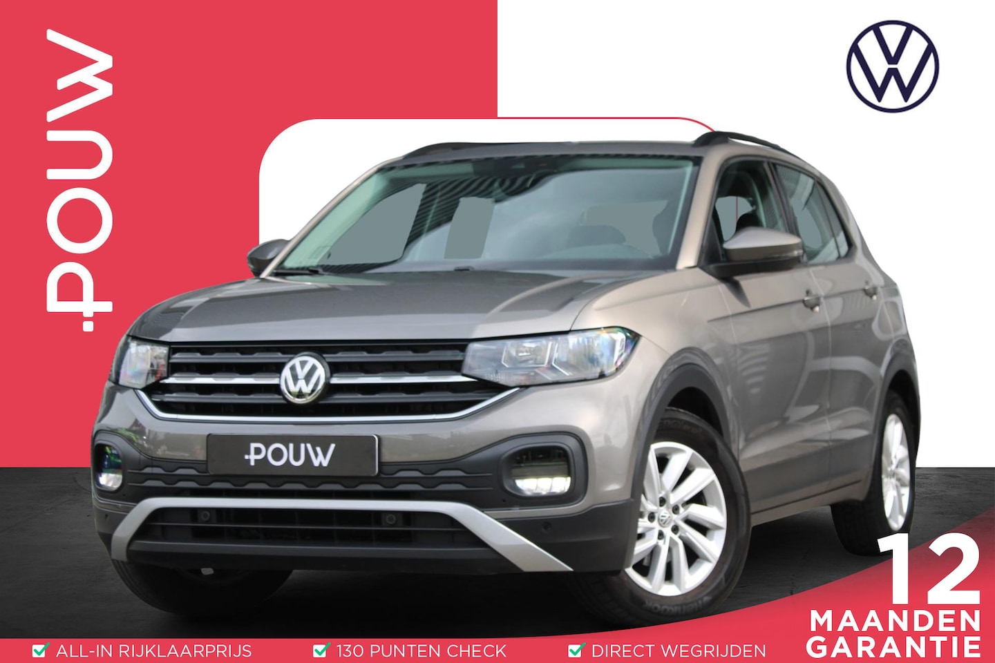 Volkswagen T-Cross - 1.0 TSI 115pk Life | Trekhaak | Parkeersensoren | Navigatie - AutoWereld.nl