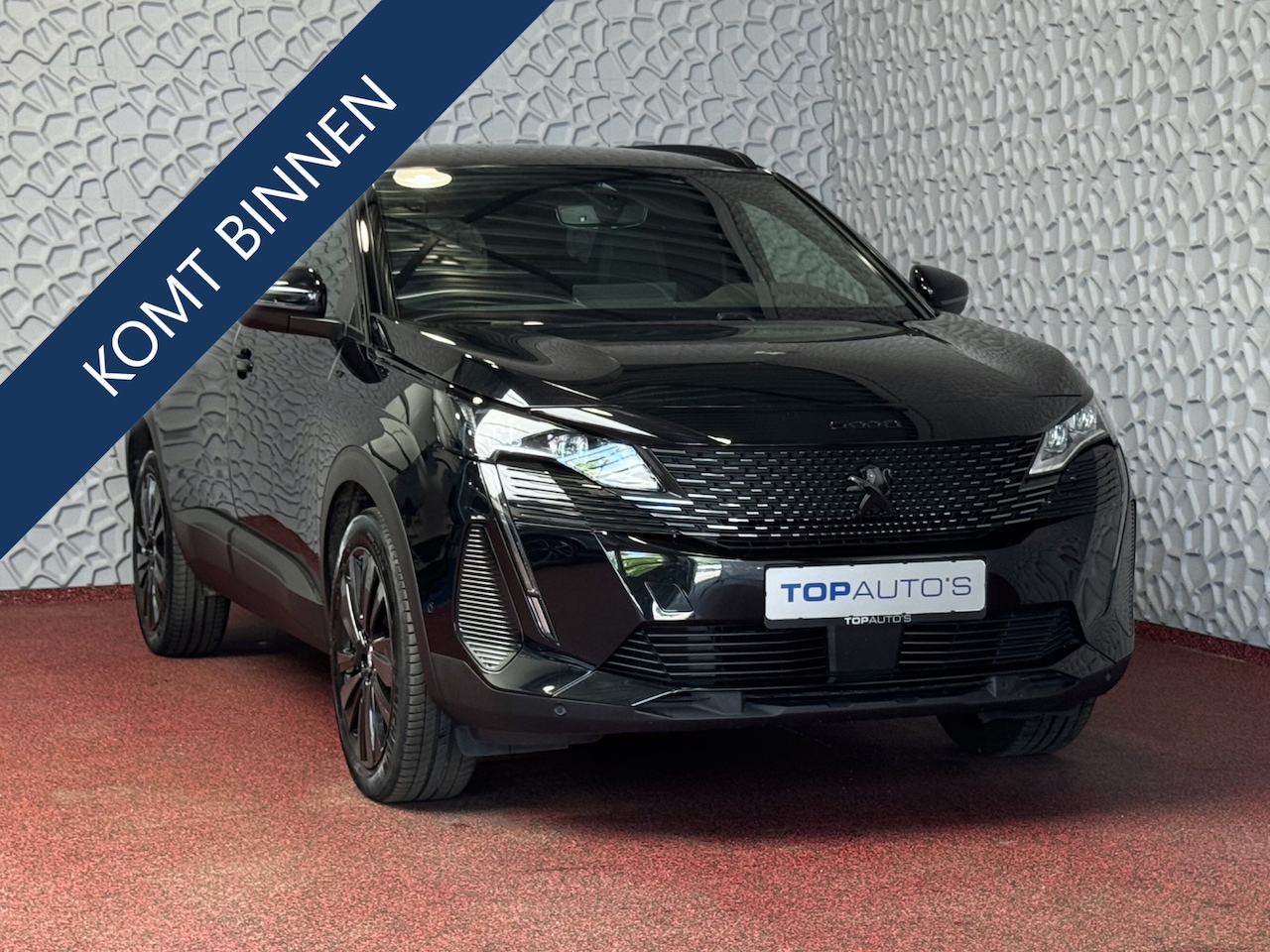 Peugeot 5008 - GT BLACK PACK 7P CAMERA NAVI I-COCKPIT LED ELEK.KLEP STOELVERW. LEER LED 2024 7PERS 7PERSO - AutoWereld.nl