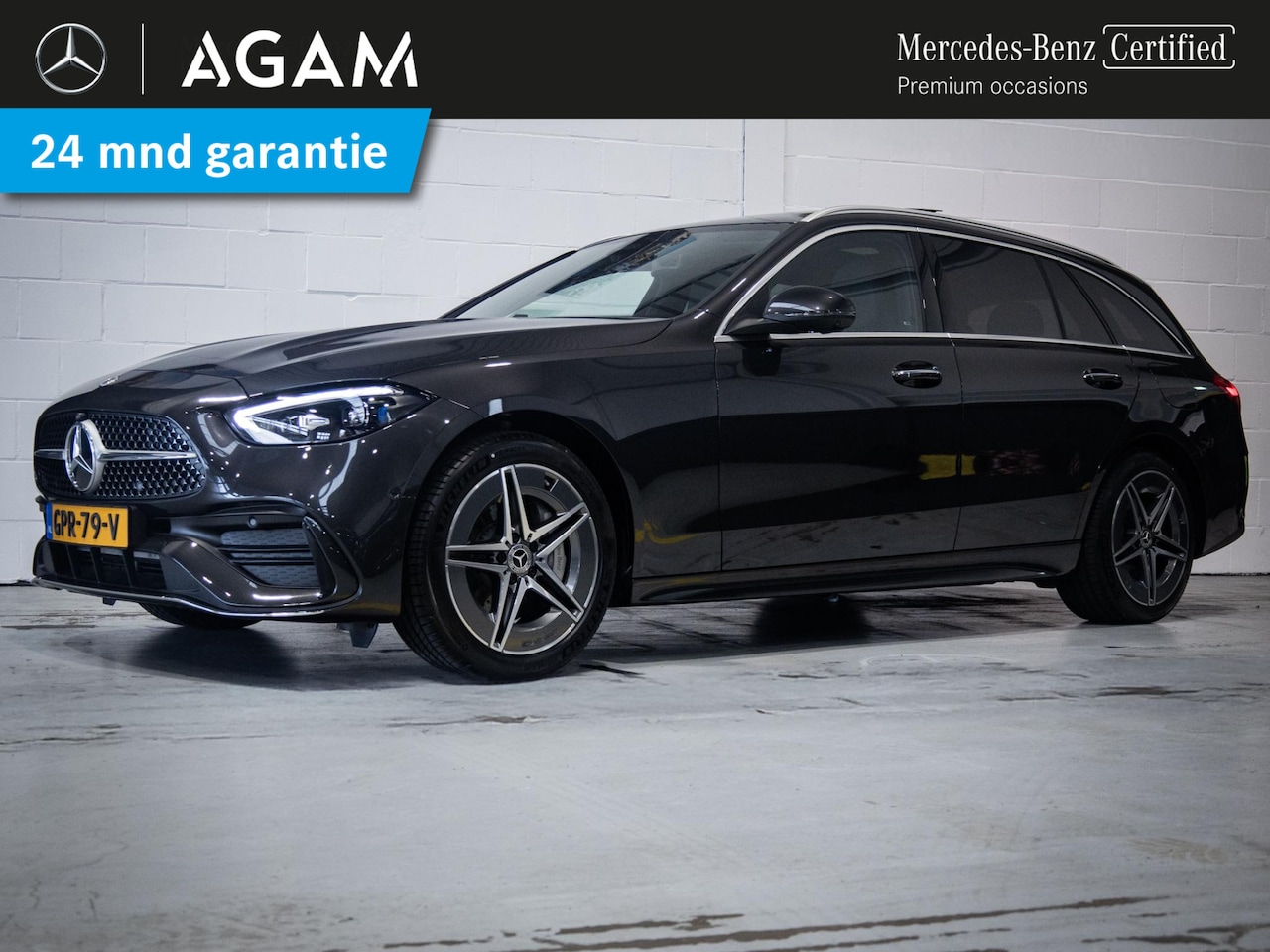 Mercedes-Benz C-klasse Estate - 300 e AMG Line Premium | Panorama dak | Trekhaak - AutoWereld.nl