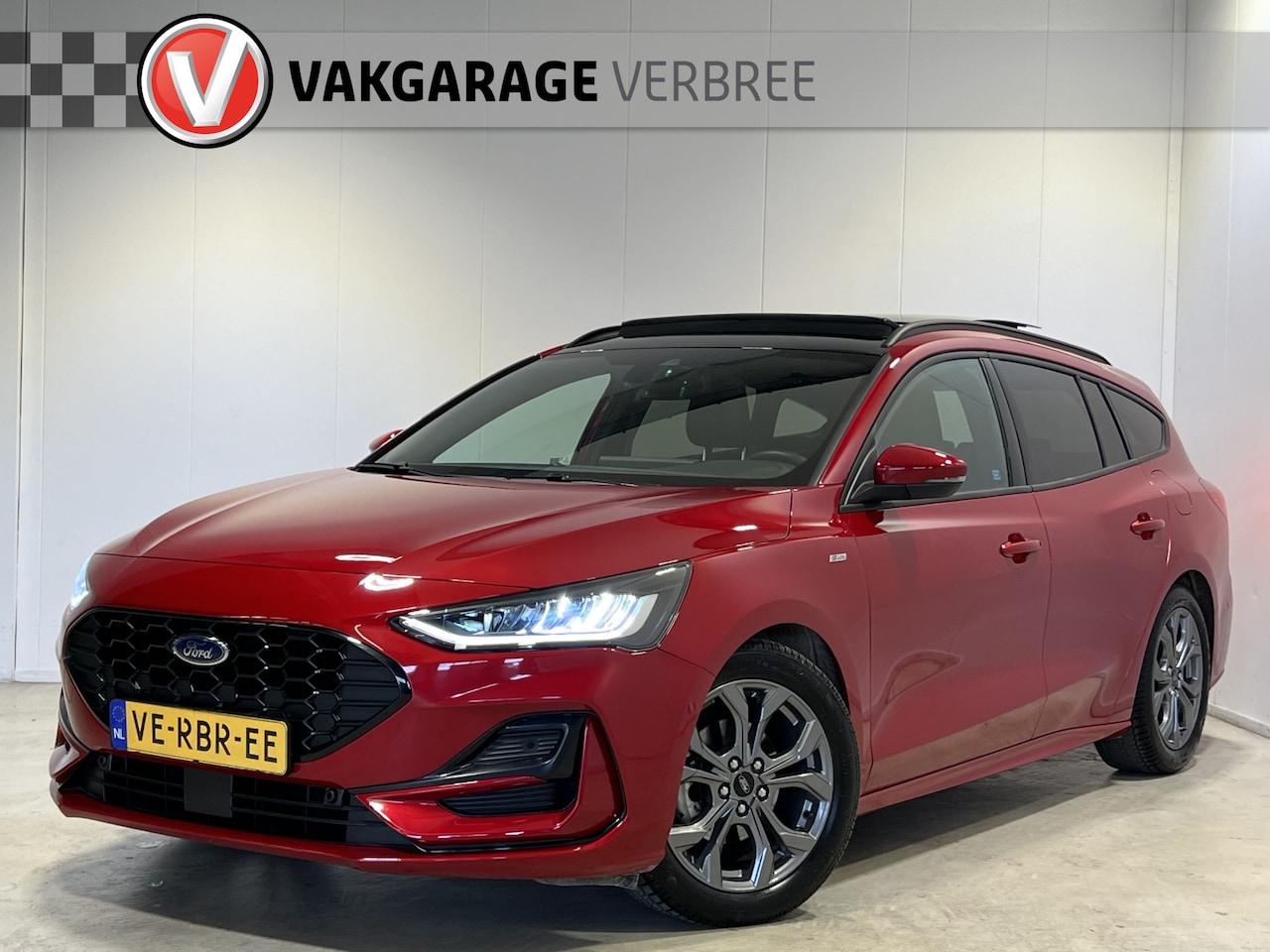 Ford Focus Wagon - 1.0 EcoBoost Hybrid ST Line | Navigatie/Android/Apple Carplay | LM Velgen 17" | PDV Voor e - AutoWereld.nl