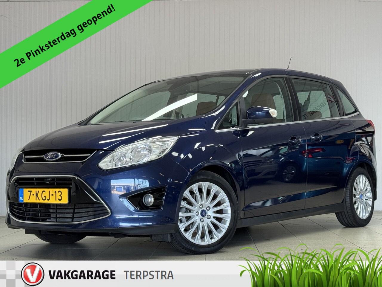 Ford Grand C-Max - 1.0 Titanium/ Trekhaak!/ Stoel+Voorruitverw./ 17''LMV/ Sony-Audio/ Keyless GO/ Camera/ Par - AutoWereld.nl