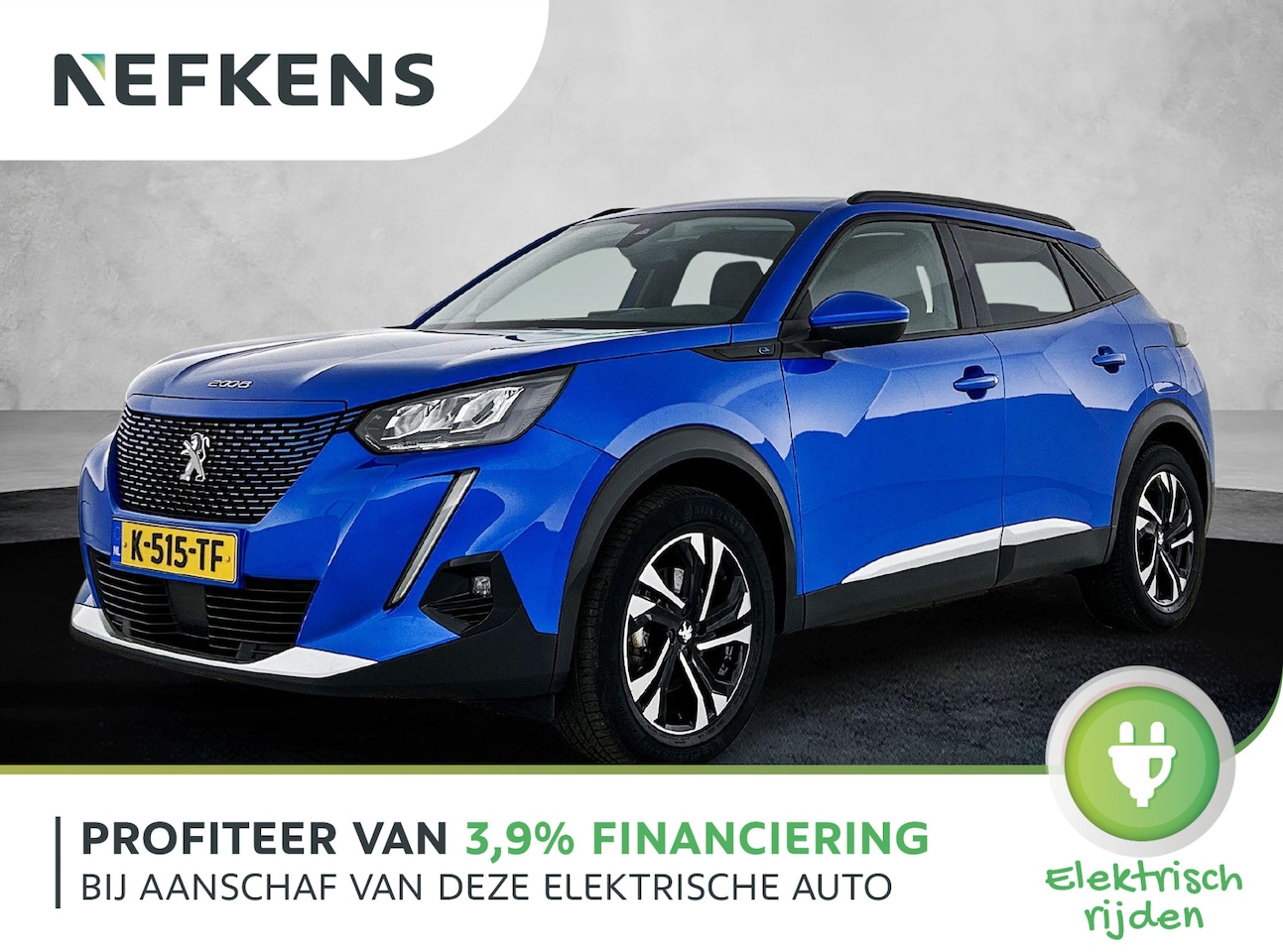 Peugeot e-2008 - SUV EV Allure Pack 50 kWh 136pk | Navigatie | Achteruitrijcamera | Stoelverwarming | 3D Co - AutoWereld.nl