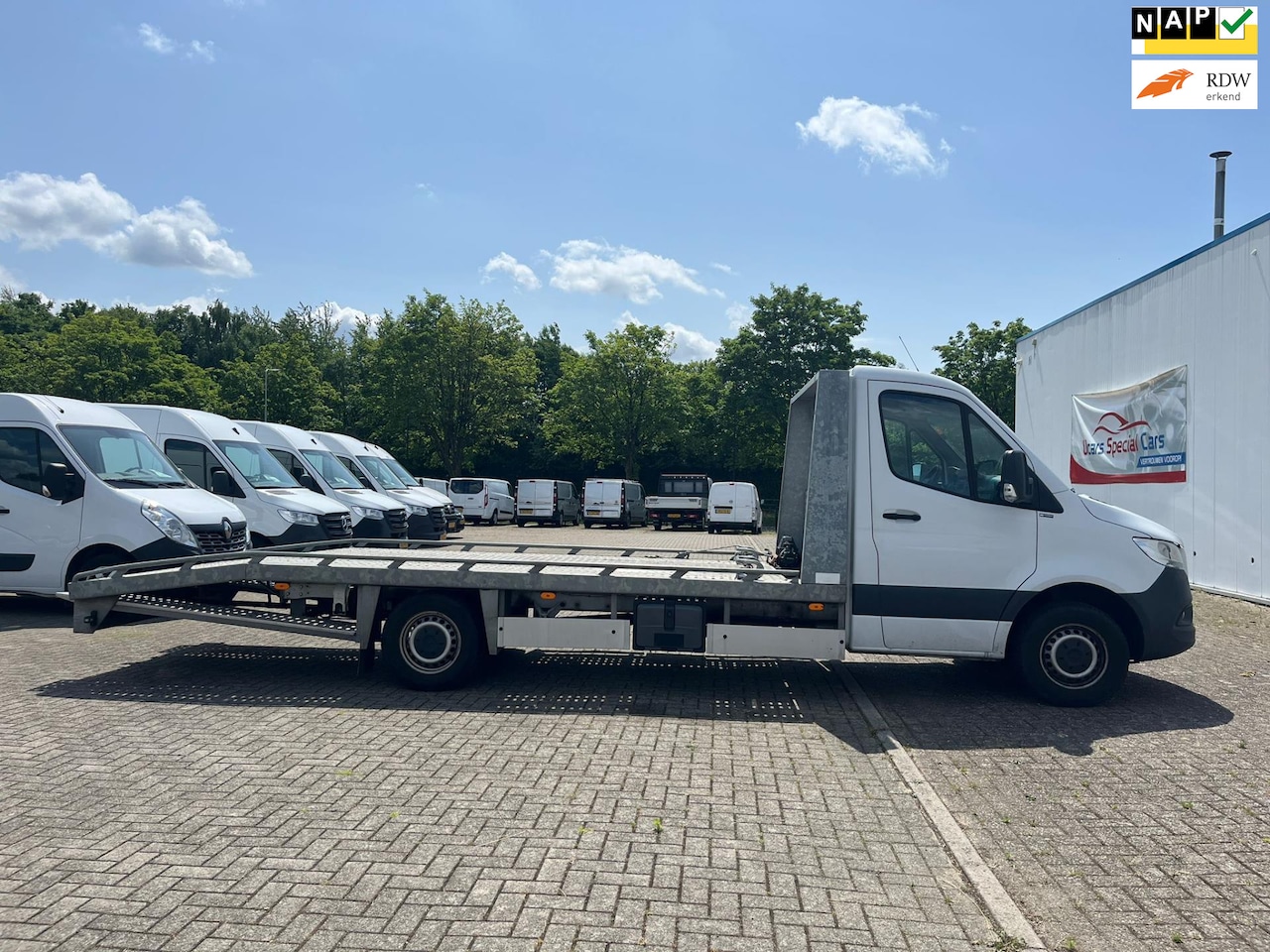 Mercedes-Benz Sprinter - 314 Automaat - Oprijwagen Lier / Luchtvering - AutoWereld.nl