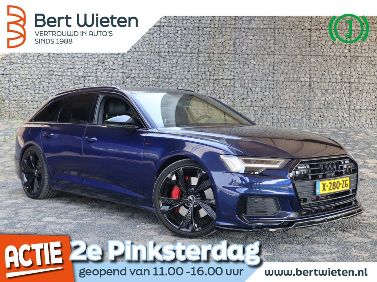 Audi A6 Avant - 55 TFSI e quattro Competition | B&O | LED Matrix | Trekhaak - AutoWereld.nl