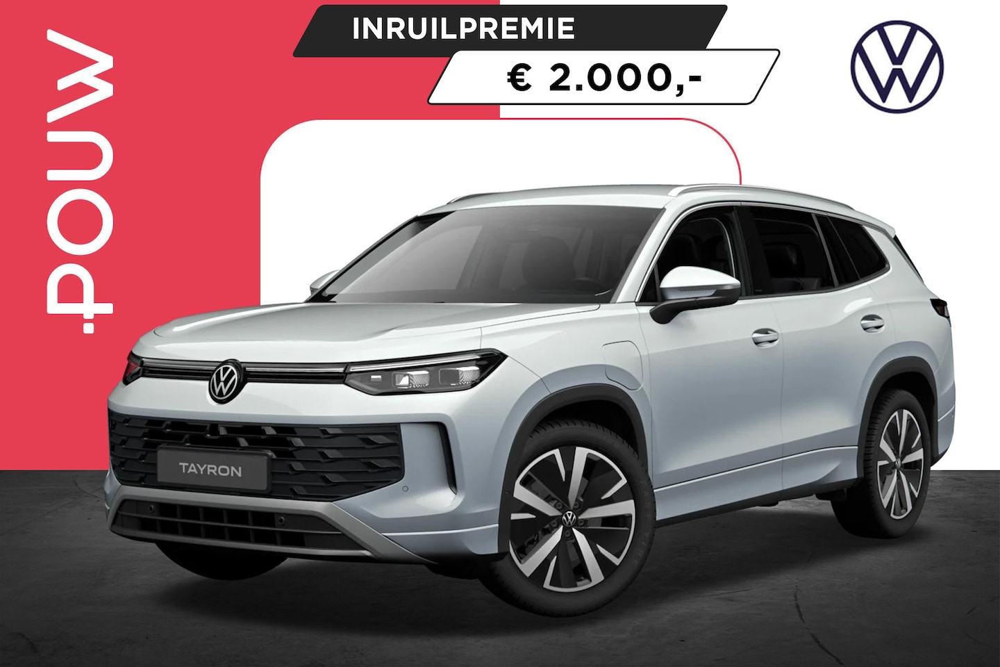 Volkswagen Tayron - 1.5 eHybrid 204pk Life Edition | Comfort Pakket | 19" Velgen - AutoWereld.nl