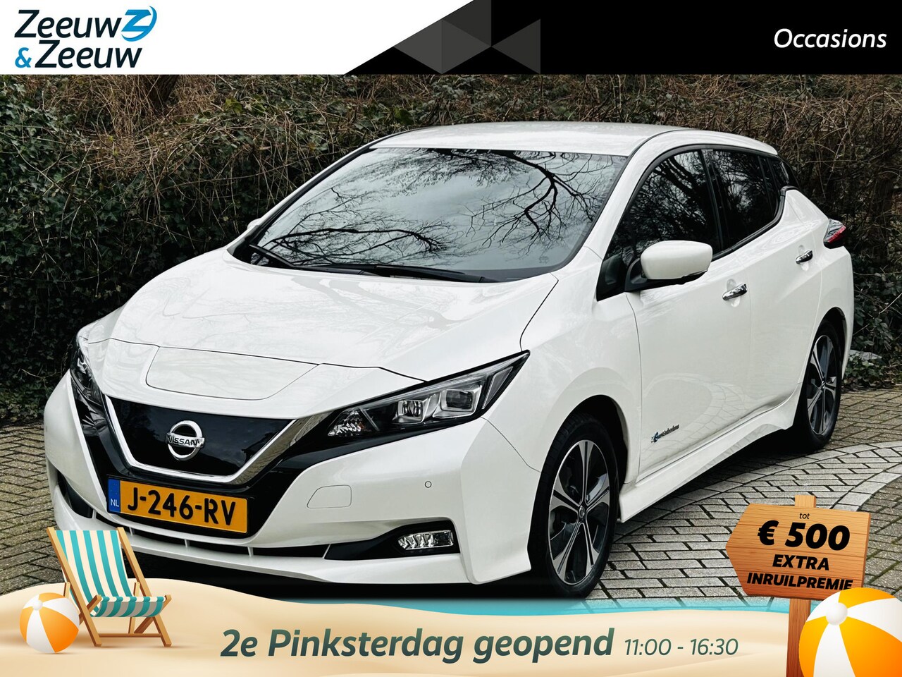Nissan LEAF - Tekna 40 kWh Demo vraag naar de huidige kilometerstand ,  | AUTOMAAT | ADAP.CRUISE | NAVI - AutoWereld.nl