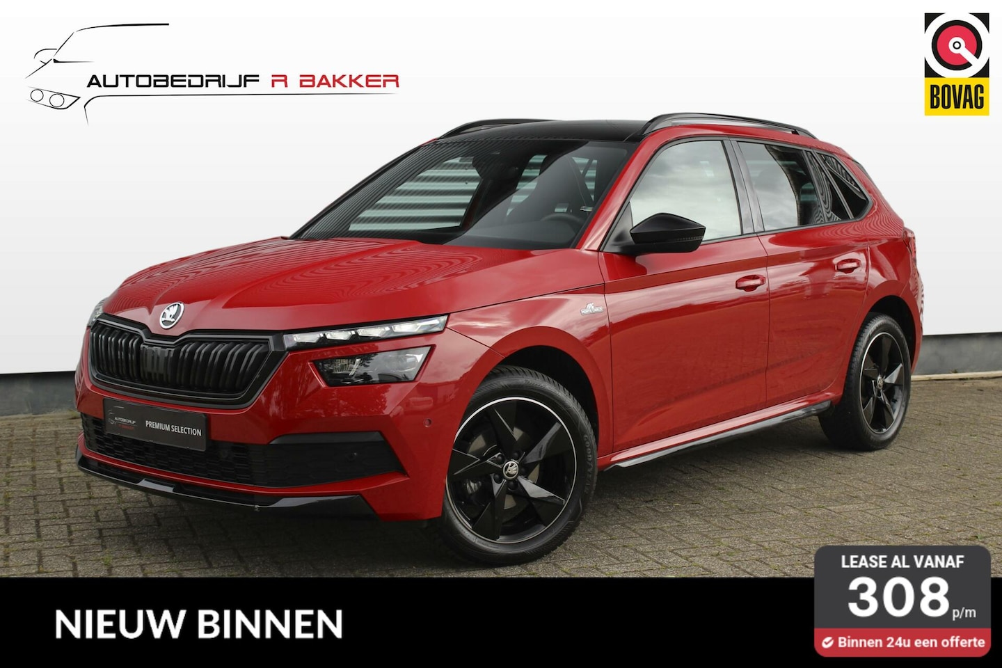 Skoda Kamiq - 1.5 TSI ACT Monte Carlo // 150PK - Panoramadak - Apple CarPlay & Android Auto - Camera - A - AutoWereld.nl