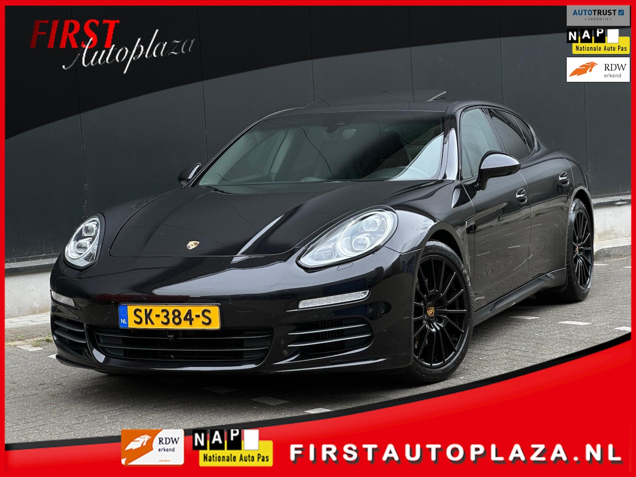 Porsche Panamera - 3.0 4S 420 PK LUCHTVERING/LINE-ASSIST/MEMORY | KEURIGE AUTO ! - AutoWereld.nl