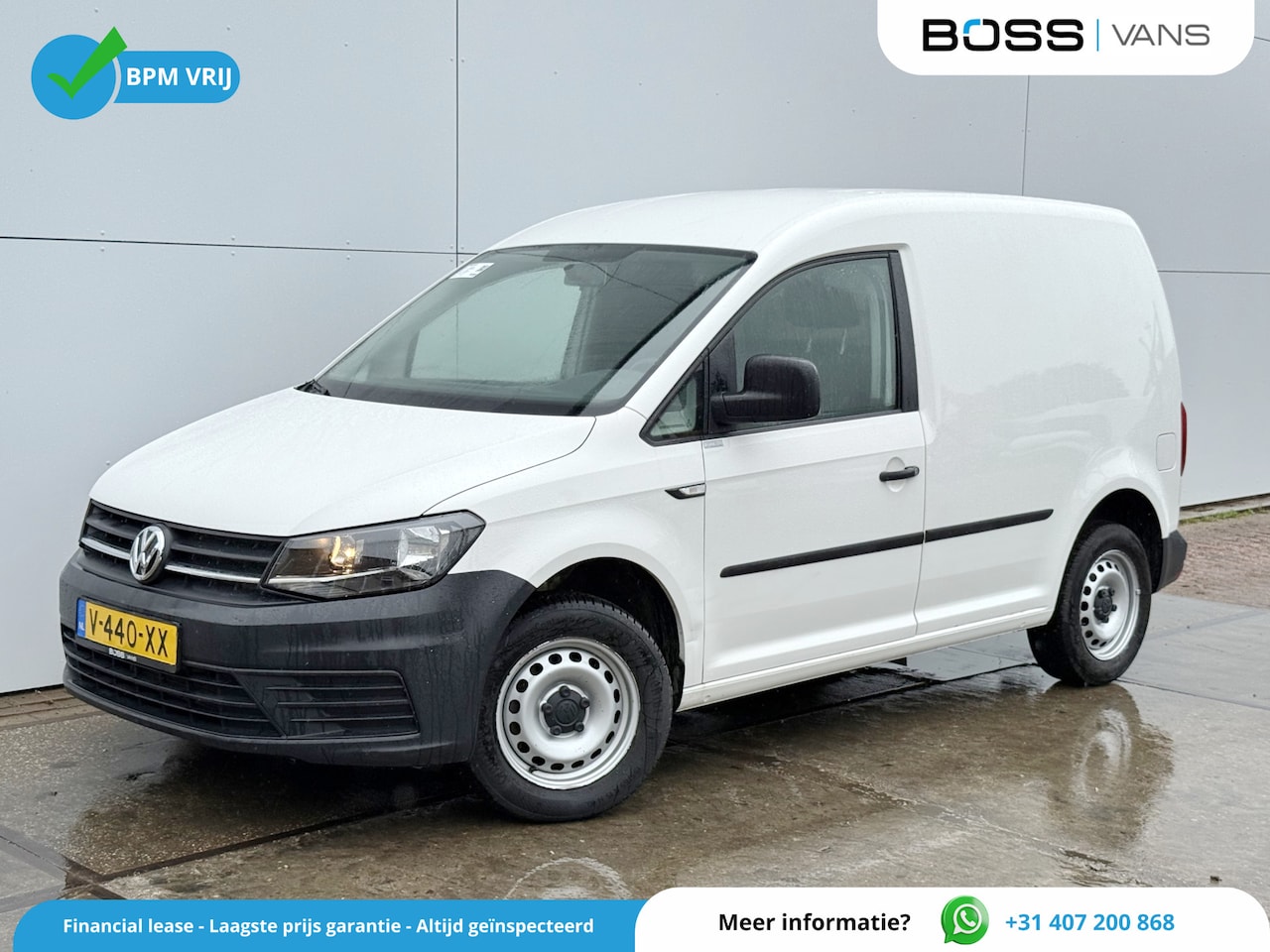 Volkswagen Caddy - 1.2 TSI 84pk **Benzine/Petrol** L1H1 Airco Trekhaak APK 15-04-2027 - AutoWereld.nl