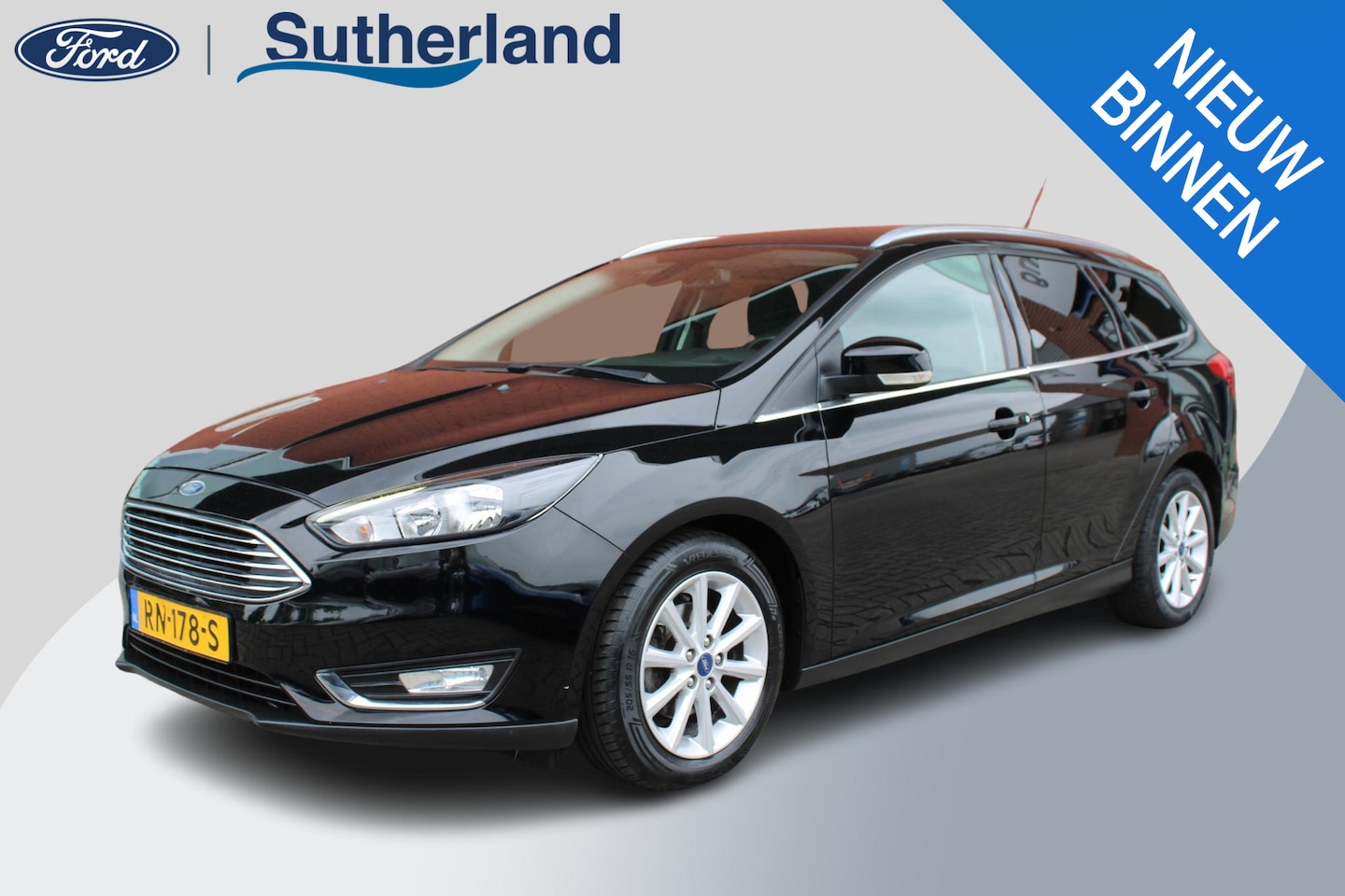 Ford Focus Wagon - 1.0 EcoBoost 125 PK Titanium | Trekhaak | Cruise Control | Climate Control | Navigatie - AutoWereld.nl