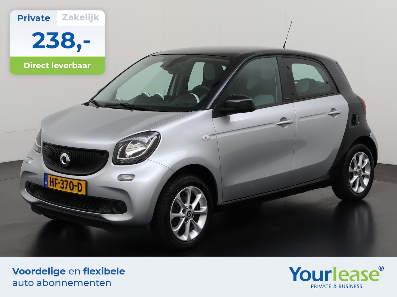 Smart Forfour - 1.0 Joy Edition | All-in 238,- Private Lease | Zondag Open! - AutoWereld.nl