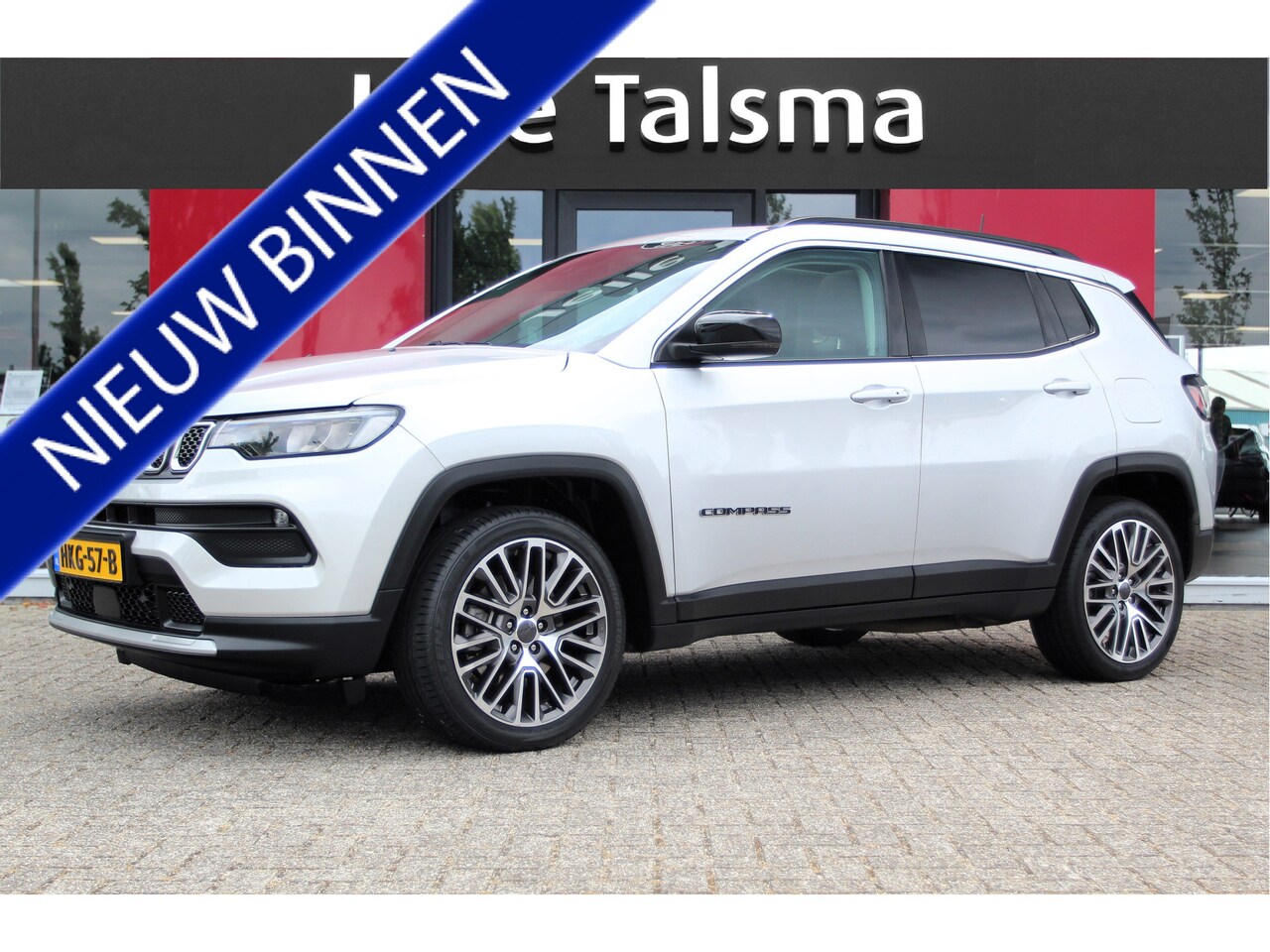 Jeep Compass - 4xe 190 Plug-in Hybrid Electric Limited Lease Ed. | Panoramadak | Winterpack - AutoWereld.nl