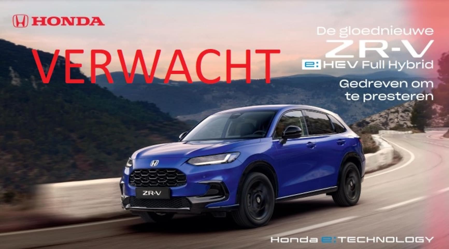 Honda ZR-V - 2.0 Full Hybrid 184pk Advance - AutoWereld.nl