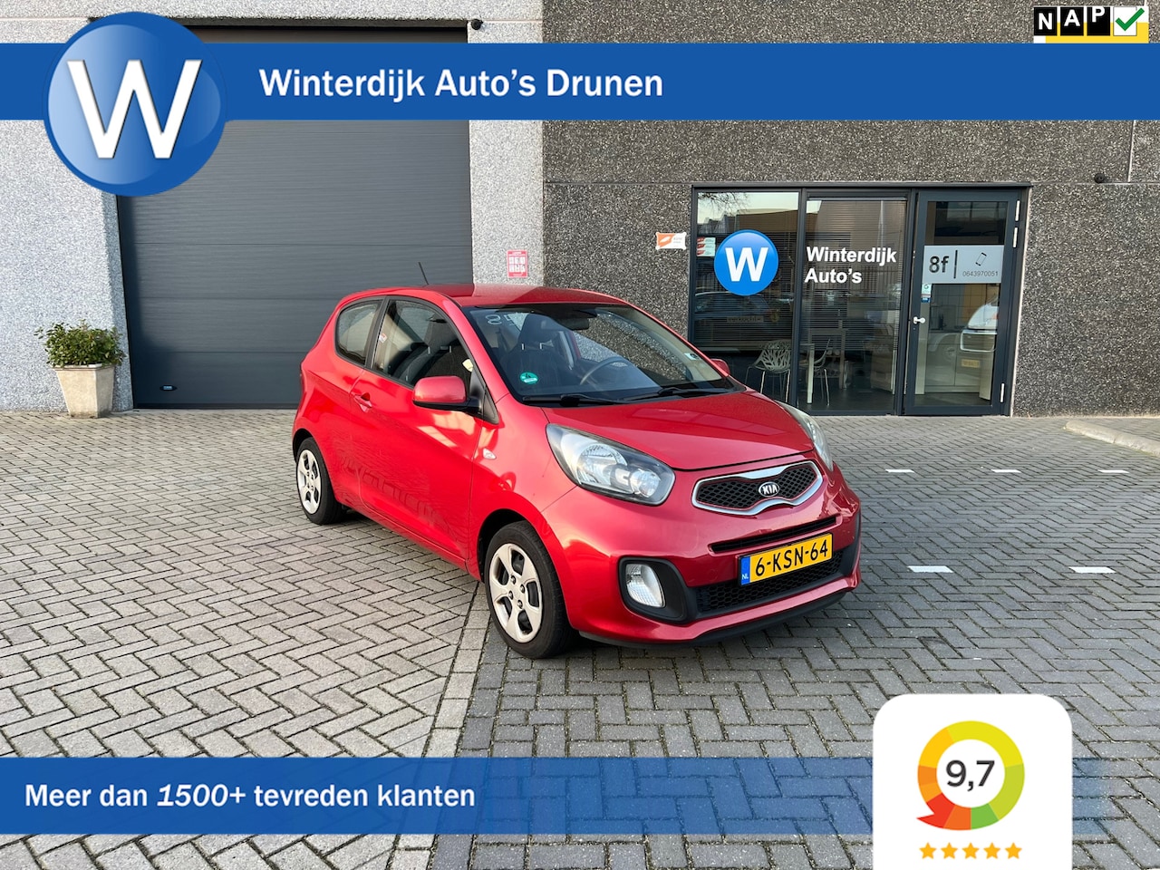 Kia Picanto - 1.0 CVVT Airco! Cruise! Nap! Nieuwe Apk! - AutoWereld.nl