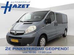 Opel Vivaro - 2.0 CDTI L2H1 5-PERS DUBBEL CABINE + 2 SCHUIFDEUREN | AIRCO | TREKHAAK | APK 02-2026