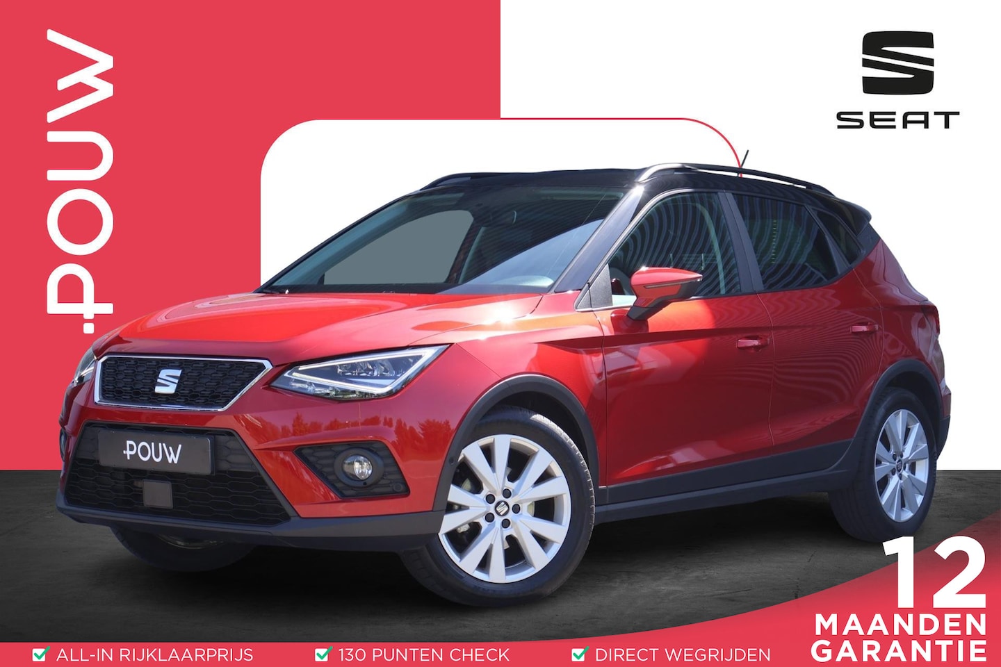 Seat Arona - 1.0 TSI 95pk Style Business Intense | Trekhaak | Navigatie | Apple CarPlay / Android Auto - AutoWereld.nl