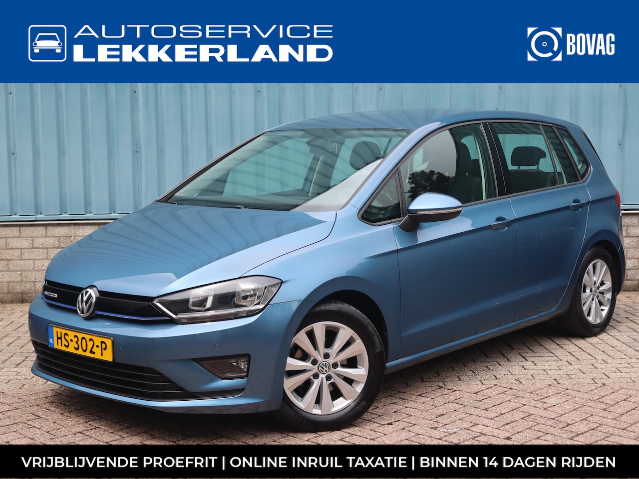 Volkswagen Golf Sportsvan - 1.0 TSI 115PK AUTOMAAT DSG Comfortline | TREKHAAK | AIRCO | NAVI | - AutoWereld.nl