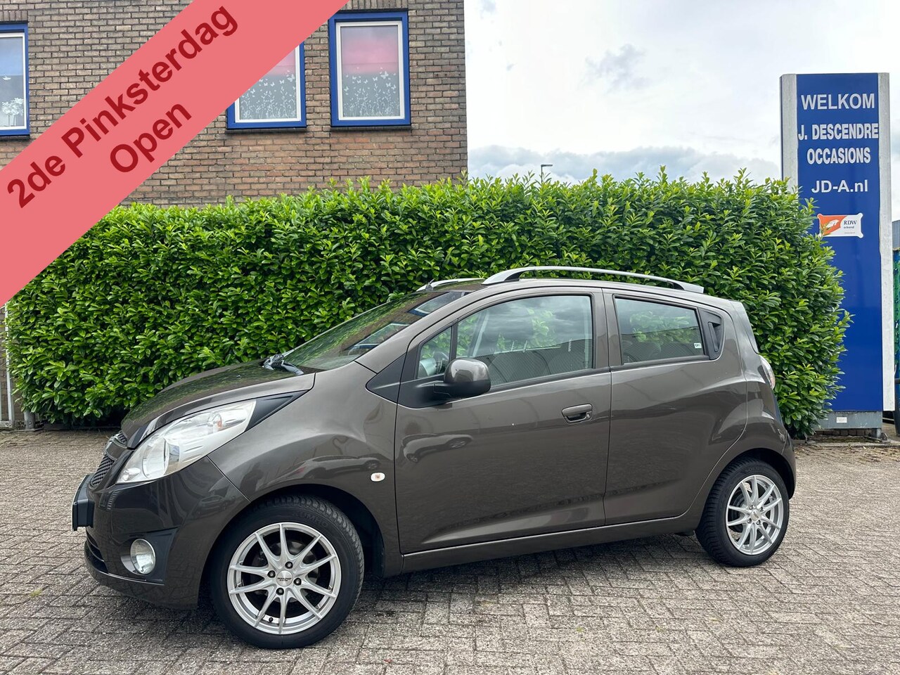Chevrolet Spark - 1.2 16V LT Airco, Elec.Pakket, Lmv, Dakrail!!!! PINKSTERSHOW WOENS 04-06 T/M MAANDAG 09-06 - AutoWereld.nl