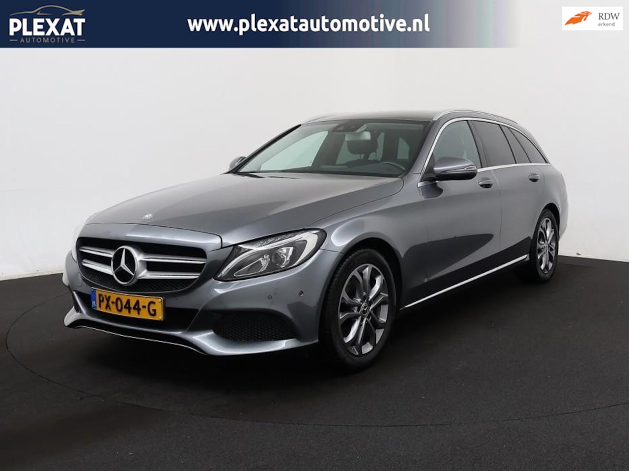 Mercedes-Benz C-klasse Estate - 180 Business Solution Aut. | Dodehoekbewaking | Full Led | Dealeronderhouden | Sportstoele - AutoWereld.nl