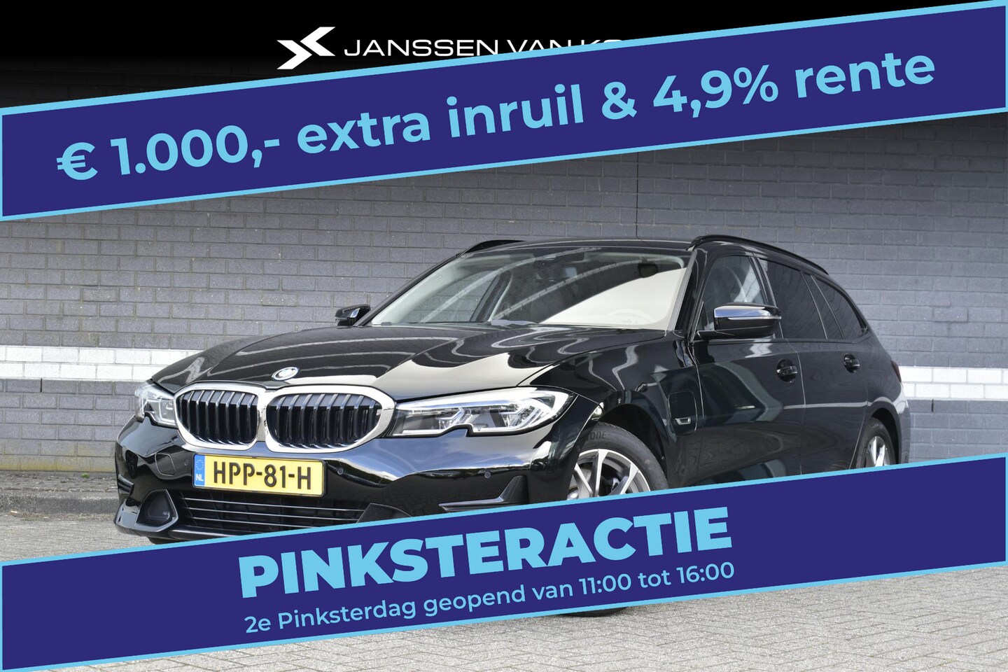 BMW 3-serie Touring - 330e / Sport Line / Trekhaak / Laser / HiFi / Head-Up / Comfort Access - AutoWereld.nl