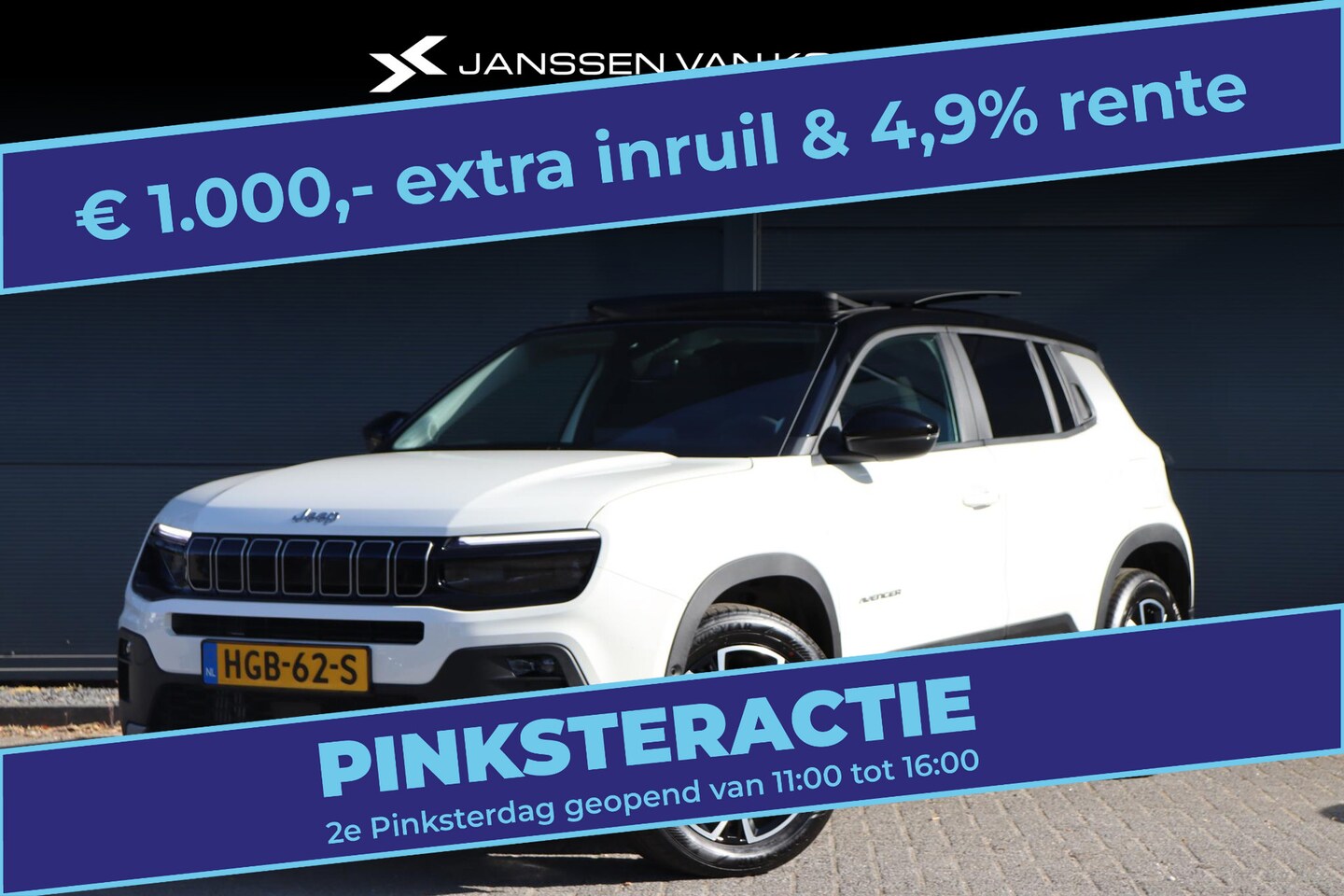 Jeep Avenger - 1.2 e-Hybrid Summit / Panoramadak / Led / camera - AutoWereld.nl