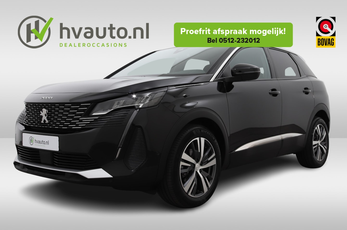 Peugeot 3008 - 1.2 PURETECH 130PK ALLURE EAT8 | Elektrische achterklep | Navi | Cruise adaptief - AutoWereld.nl