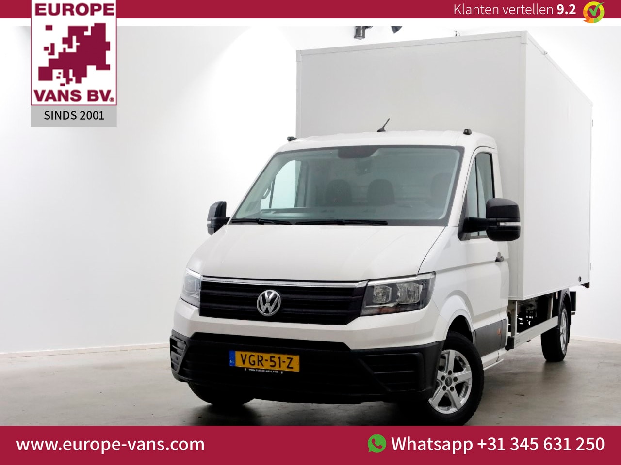 Volkswagen Crafter - 35 2.0 TDI Bakwagen met achterdeuren en zijdeur 08-2020 - AutoWereld.nl