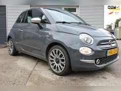 Fiat 500 - 1.2 Pop nette zuinige auto, airco, navigatie, haf-leder, 2x sleutel, panoramadak, caplay,