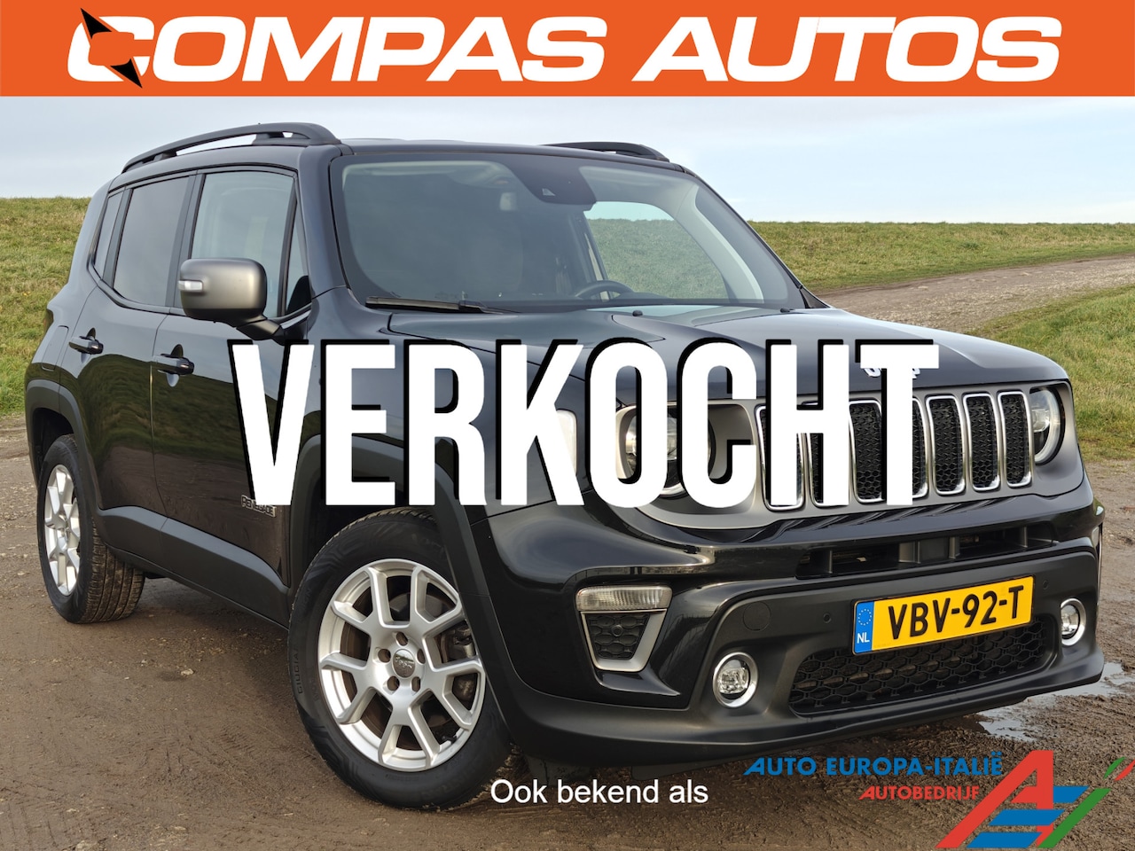 Jeep Renegade - 1.3T Limited | Carplay | Trekhaak | Automaat - AutoWereld.nl
