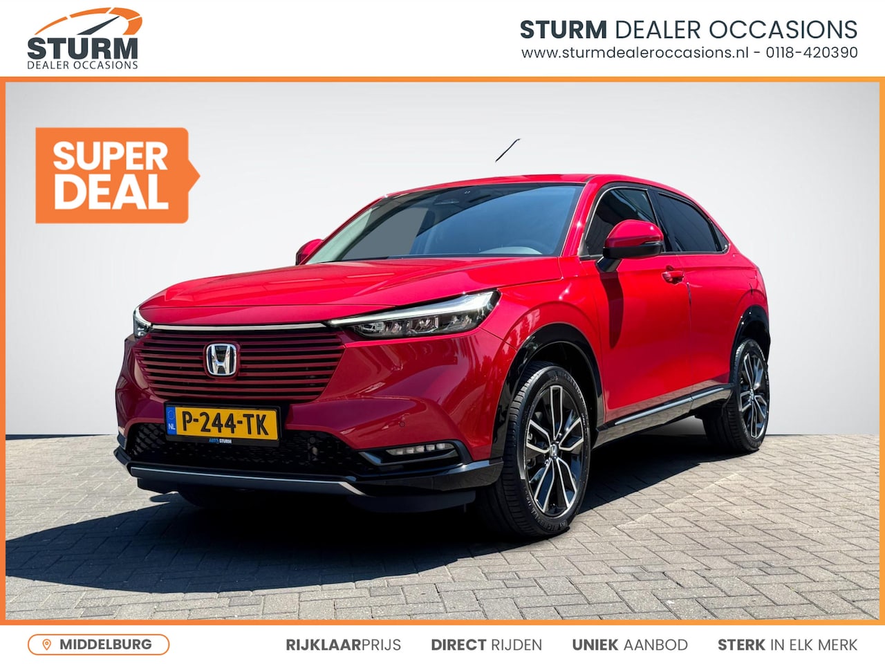 Honda HR-V - 1.5 e:HEV Advance | Navigatie | Camera | Stuur- + Stoelverwarming | Apple Carplay/Android - AutoWereld.nl
