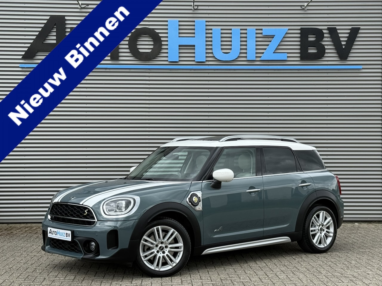 MINI Countryman - Mini 2.0 Cooper S E ALL4 Classic LED Leer PDC Carplay Panoramadak 18 Inch DAB - AutoWereld.nl