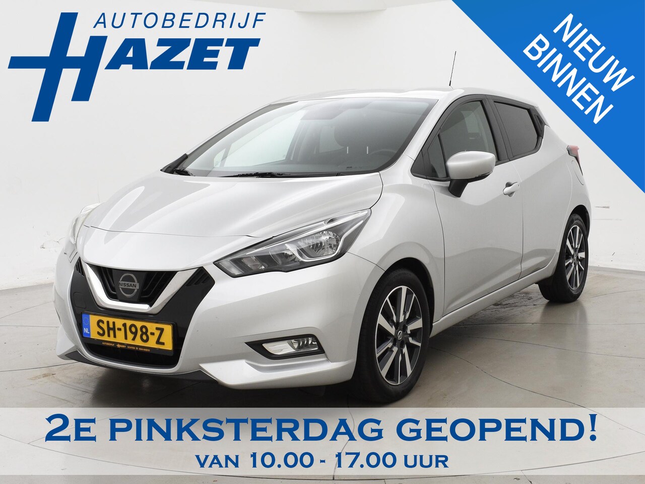 Nissan Micra - 0.9 IG-T N-CONNECTA + CAMERA | NAVIGATIE | CLIMATE|CRUISE CONTROL - AutoWereld.nl