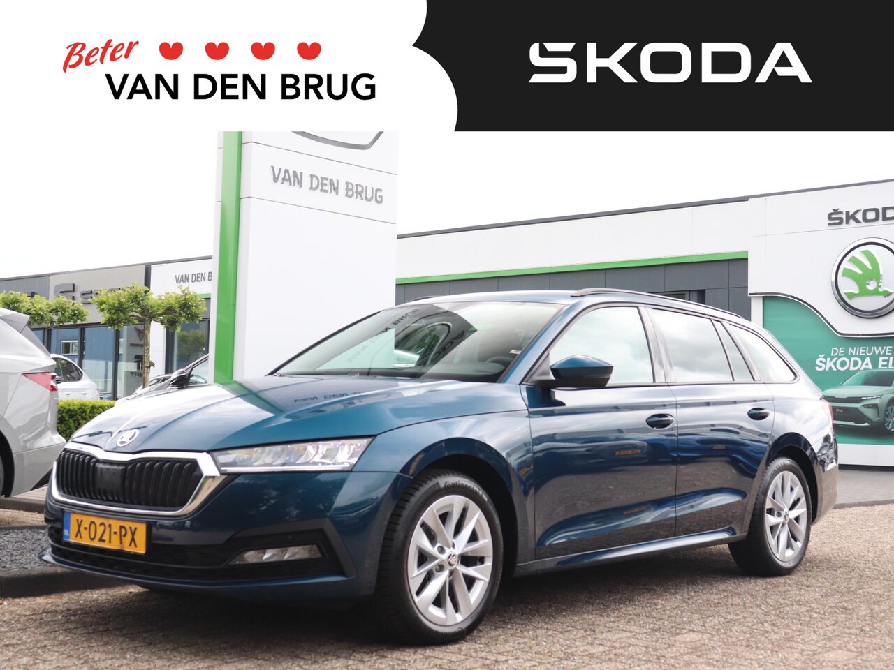 Skoda Octavia Combi - 1.0 TSI 110pk Business Edition | Trekhaak | Stoelverwarming | Cruise control | Parkeersens - AutoWereld.nl