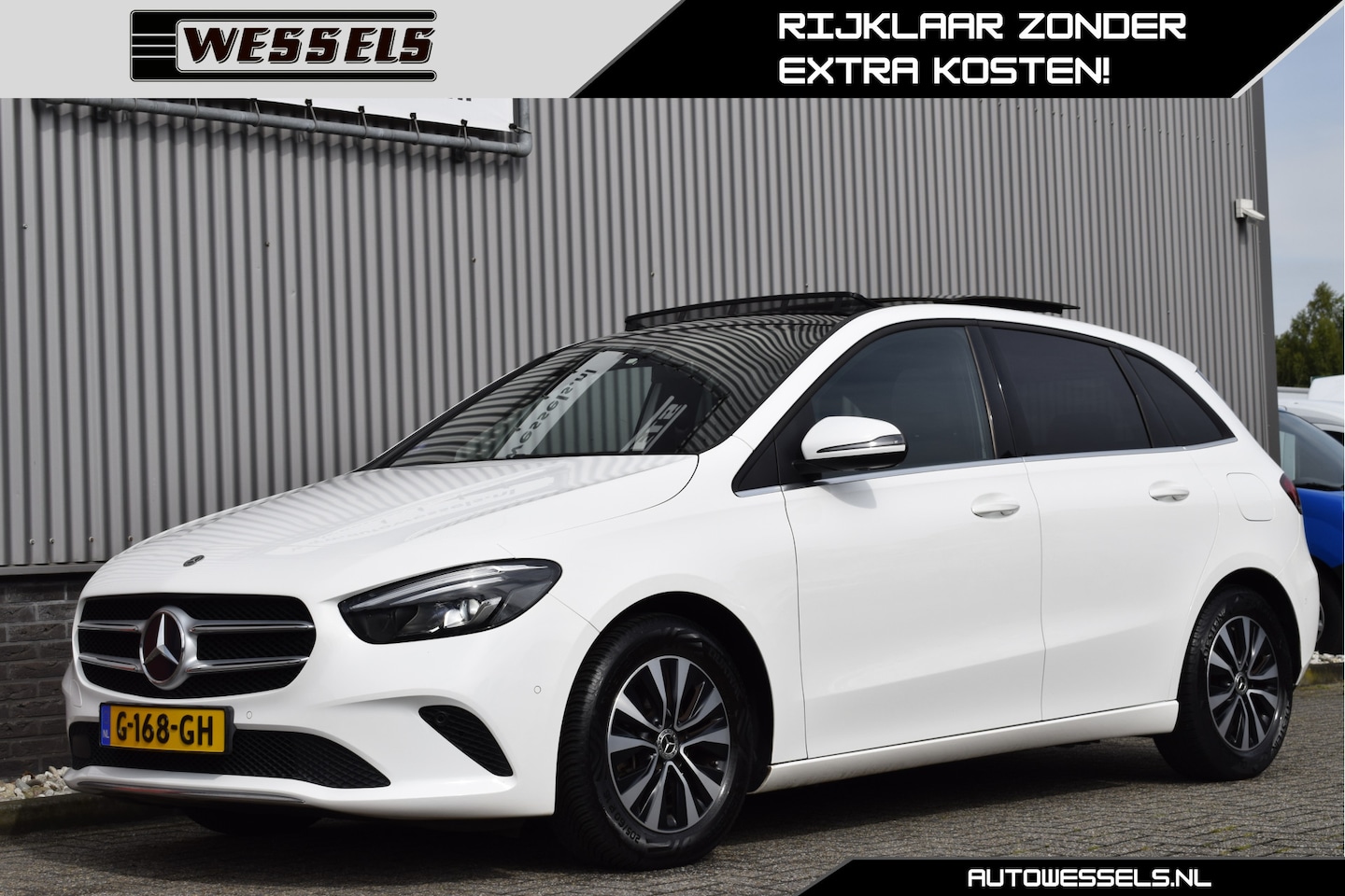 Mercedes-Benz B-klasse - 180 Business Solution Plus N.A.P, Panorama, Elek. trekhaak, Camera, Stoelverwarming - AutoWereld.nl