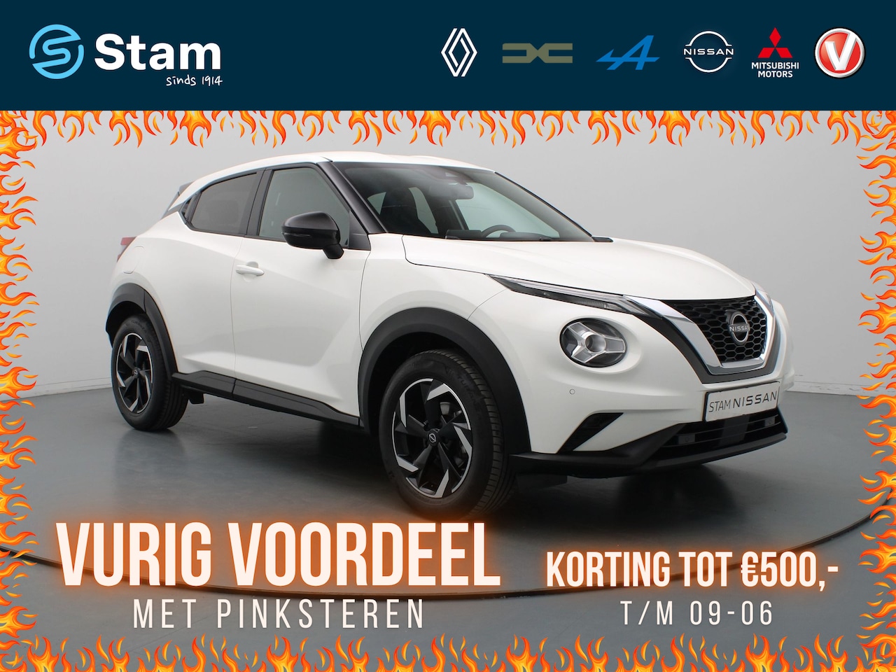 Nissan Juke - 115pk DIG-T N-Connecta Camera | Climate | Cruise | Carplay | Parkeersens. v+a - AutoWereld.nl