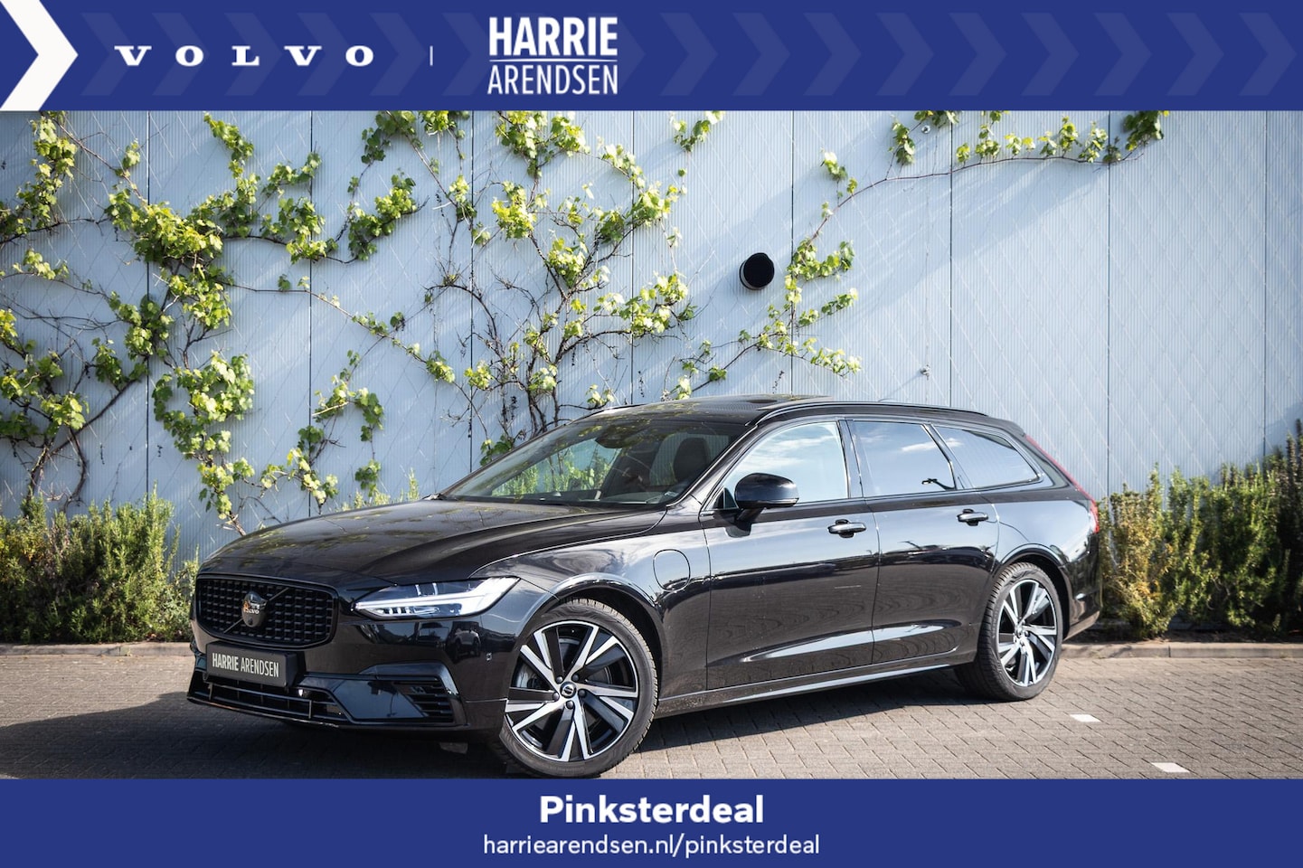Volvo V90 - Recharge T6 AWD Ultimate Dark | Long Range | Luchtvering | Bowers & Wilkins high-end audio - AutoWereld.nl