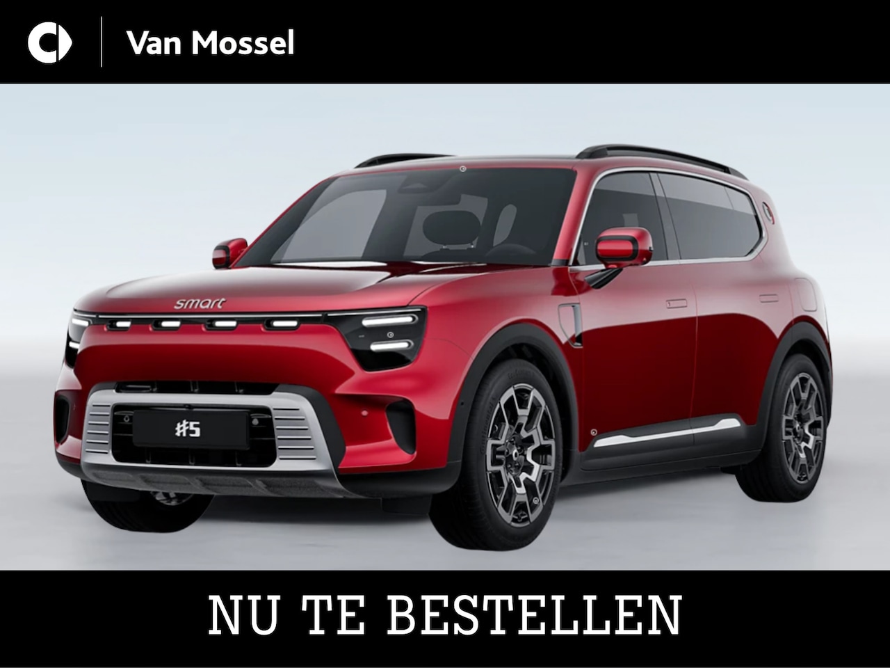 Smart #5 - Pulse / Verwarmd stuurwiel/ Keyless entry/ 13-inch OLED centraal scherm/ Stoelverwarming v - AutoWereld.nl