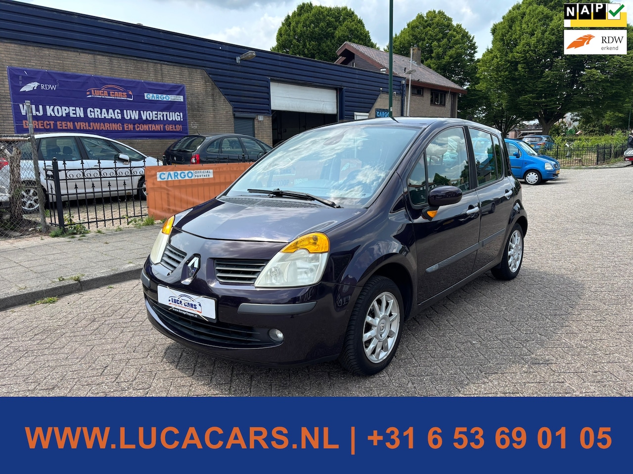 Renault Modus - 1.2-16V Dynamique Luxe Airco - AutoWereld.nl