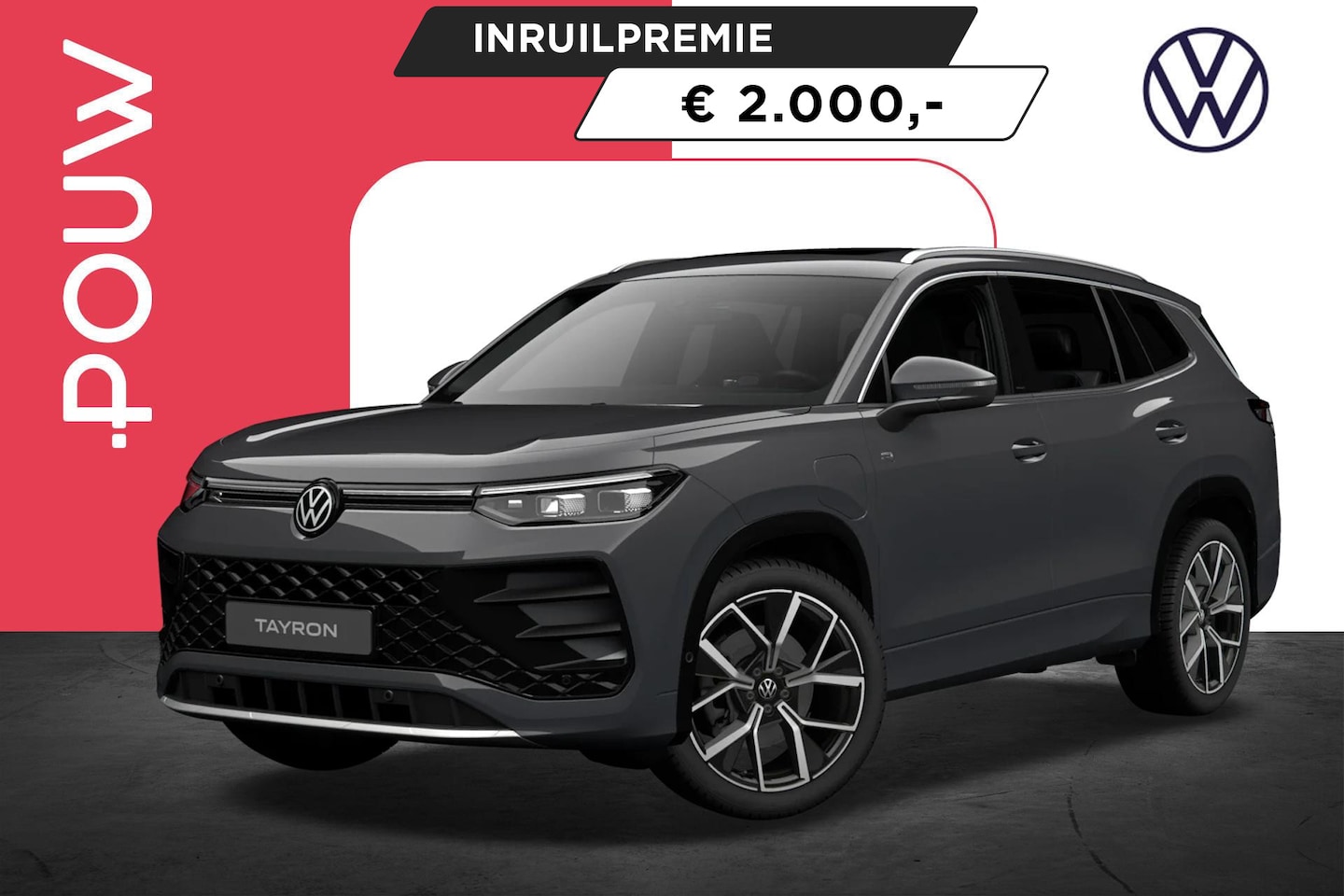 Volkswagen Tayron - 1.5 eHybrid 204pk R-Line Edition | Panoramadak | 20" Velgen - AutoWereld.nl