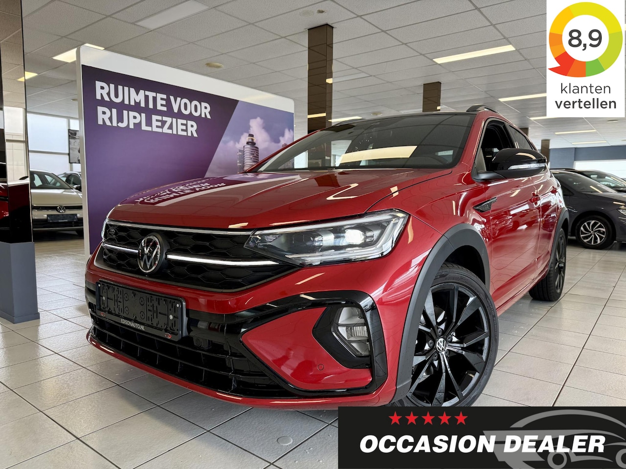 Volkswagen Taigo - 1.0 TSI R-Line DSG *NAVI*APP*MATRIX*LM18*BL.PACK* - AutoWereld.nl