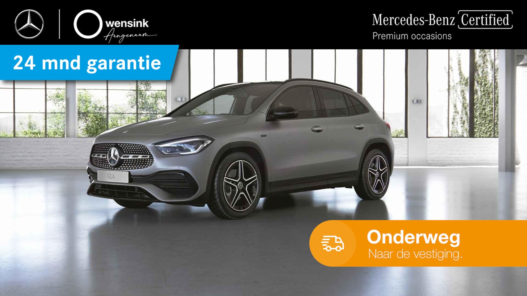 Mercedes-Benz GLA-Klasse - 250 e Business Solution AMG Limited | Night | Panoramadak | Memory | Trekhaak | 19" lichtm - AutoWereld.nl