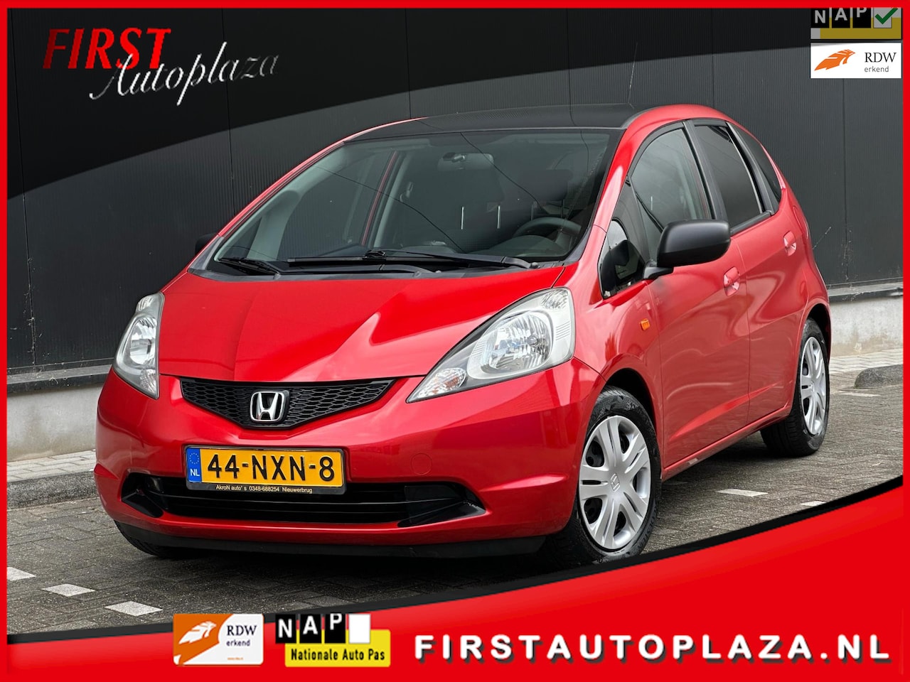 Honda Jazz - 1.2 LPG-G3 AIRCO/ISOFIX/TREKHAAK | KEURIGE AUTO ! - AutoWereld.nl