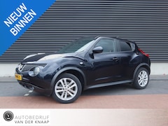 Nissan Juke - 1.6 DIG-T Tekna All-Mode | Airco | Cruise | Navi | Leder | Achteruitrijcamera | Multimedia