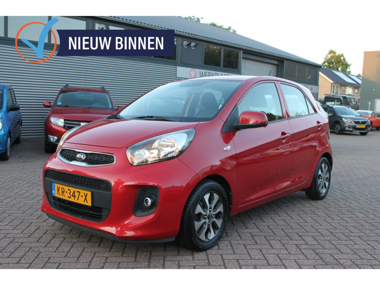 Kia Picanto - 1.0 CVVT EcoPlusLine, navigatie, aur camera, apple carplay/andri - AutoWereld.nl