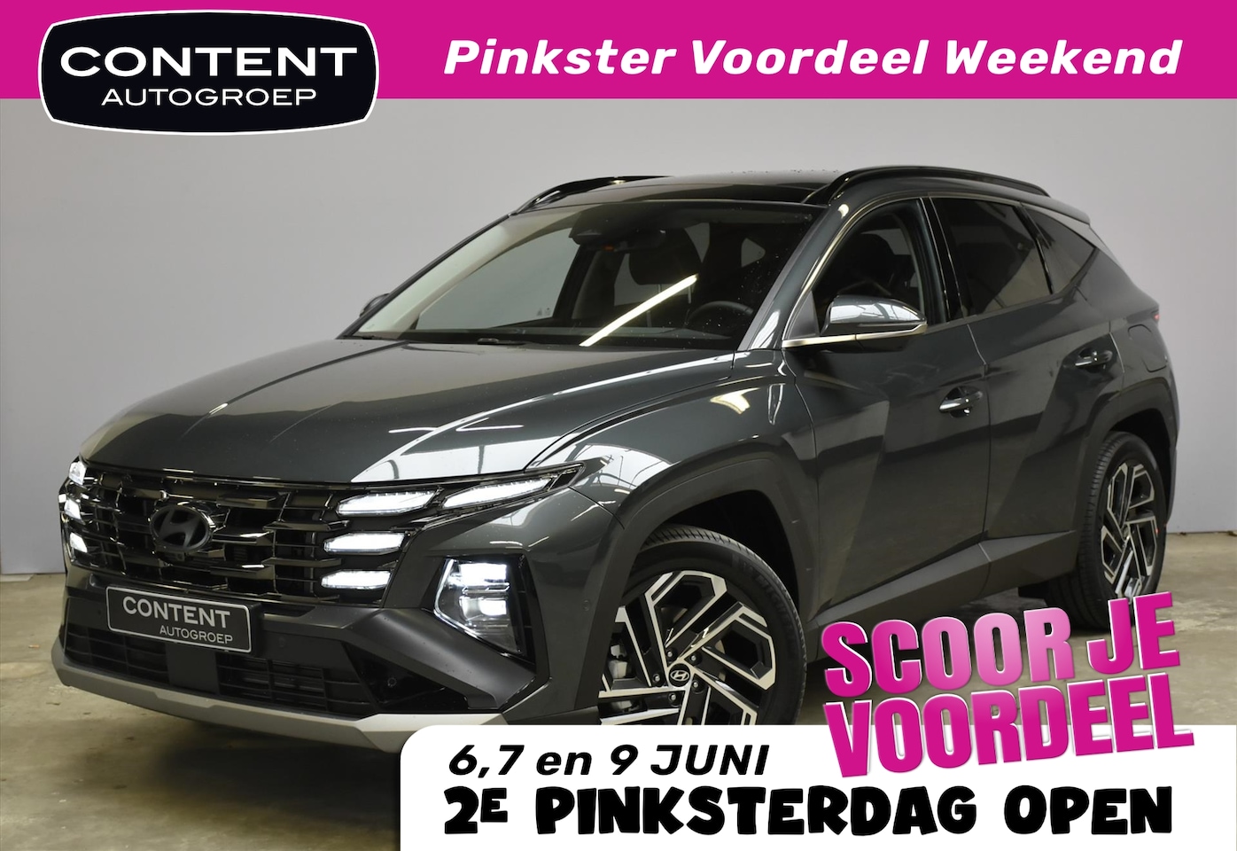 Hyundai Tucson - 1.6 T-GDi PHEV 252pk 2WD Aut Comfort Smart I Voorraadvoordeel! - AutoWereld.nl