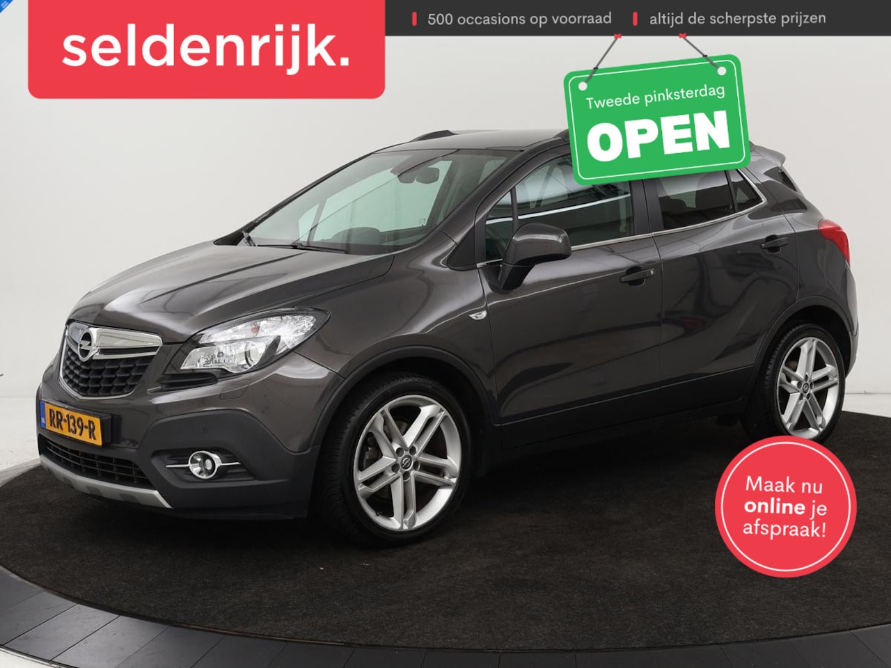 Opel Mokka - 1.4 Turbo Cosmo | Stoel & stuurverwarming | Trekhaak | Xenon | Navigatie | Climate control - AutoWereld.nl