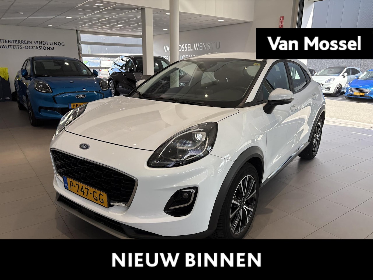 Ford Puma - 1.0 EcoBoost Hybrid Titanium | PARKEERSENSOREN ACHTER | WINTERPAKKET | AIRCO | NAVIGATIE | - AutoWereld.nl